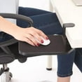 thumbnail image 4 of Milaget Computer Mouse Pad Clip On Desktop Mouse Platform Clamp On Under Desk for Office Black, 4 of 9