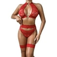 thumbnail image 2 of uublik Valentines Lingerie Set for Women Bodysuit Plus Size Sexy Naughty Babydoll Lace, 2 of 5