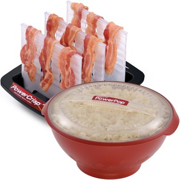 Presto Powerpop Microwave Corn Popper and Microwave Bacon Cooker