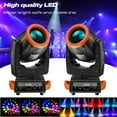thumbnail image 1 of 7R 230W Zoom Moving Head Beam Stage Spot Light 15 Gobos 14 Colors Disco Party Stage Lights 2 Pack, 1 of 6