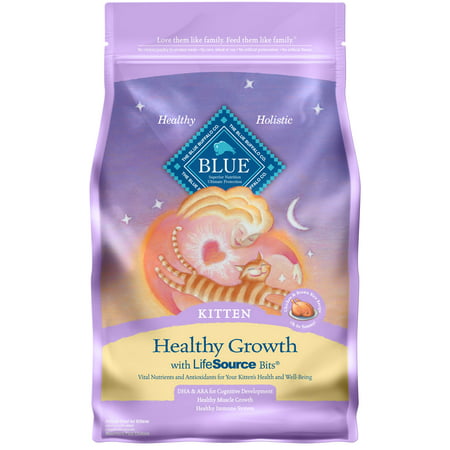 Blue Buffalo Healthy Growth Dry Kitten Food, Chicken & Brown Rice Recipe,