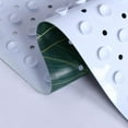 thumbnail image 5 of Palm Leaves Bathtub Mat Non Slip 40x16in Palm Leaf Extra Long Bath Mat for Tub Tropical Banana Leaf Plant Anti Slip Shower Mat for Bathroom with Large Drain Holes Suction Cups Quality Bath Mats Decor, 5 of 6
