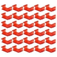 thumbnail image 3 of 30 piezas de fijador de vías de tren, accesorios de vías de tren, escena de pista, juguete educativo rojo, 3 of 9