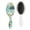 White-516, variant on Rustic Farmhouse Hair Brush, Bloom Blossom Pattern Detangling Paddle Brush with Artistic Watercolor Floral Design