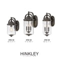 thumbnail image 4 of Hinkley Lighting 2750 Willoughby 1 Light 14" Tall Outdoor Coastal Elements - Bronze, 4 of 6