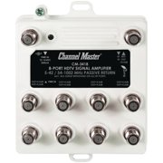 Channel Master CM3418 8Port Distribution Amplifier for Cable and