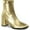 Gold Stretch Polyurethane, variant on Women's Funtasma Gogo 150 Ankle Boot