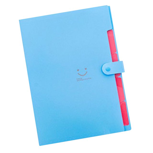 Carpeta de archivos de expandible de 5 bolsillos, organizador de tamaño A4 / carta para la escuela, negro, amarillo, azul, verde, morado, ros Soledad Carpeta de archivos desplegable A4