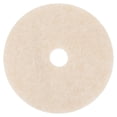 thumbnail image 2 of Ultra High-Speed Topline Floor Burnishing Pads 3200, 20" Dia., White/Amber, 5/Ct, 2 of 2