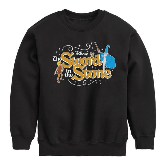 Disney - Sword In The Stone Character Group - Youth Crewneck Fleece Sweatshirt
