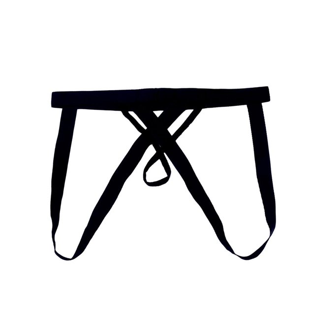 Nueva lencería Braguitas Ropa interior para hombres s abiertas en la entrepierna Bragas Negro jinwen Ropa de mujer