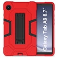 thumbnail image 1 of Étui Support pour Tablette pour Enfants Armor pour Samsung Galaxy Tab A9 Plus 11, Étui Support Antichute pour Samsung Galaxy Tab A9 8,7 Pouces 2023 Rouge Noir A9 Plus 11 Pouces, 1 of 6
