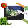 thumbnail image 2 of Deep Blue Rainbow Trout Glass Cutting Board Large, 2 of 2