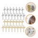 thumbnail image 5 of WEUVEB 30Ud Colgadores De Hierro Para Pared Con Clavo Integrado Resistentes Y Seguros, 5 of 8