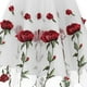 thumbnail image 3 of Mujeres Vintage Rose Bordado Temperamento V-cuello Sexy Vestido de hilo de red de manga larga Fridja  qw4517, 3 of 3