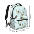 thumbnail image 2 of Fotbe Duck Animals Farm Mochila Casual con Estampado para Escuela, Viajes y Actividades al Aire Libre - Duradera, Ligera y Cómoda, 2 of 5