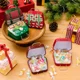 thumbnail image 4 of 2024 Bolso de hojalata de Papá Noel Caja de dulces Decoración navideña para el hogar Adornos navideños Regalo de galletas para niños Caja de hierro, 4 of 5