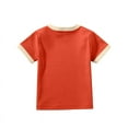 thumbnail image 3 of HAiming Toddler Boys Girls Cotton T-Shirts Baby Summer Casual Short Sleeve Solid Color Crewneck Comfortable Basic Tees, 3 of 3