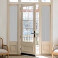 thumbnail image 2 of Reusable Static Cling Window Tints, Grey Window Privacy Film Frosted, Farmhouse Solid Gray Color Modern Art Heat Control Windows Films for Offices, Balcony, 29.5 x 118 Inches, 2 of 9