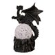 thumbnail image 5 of Wmhnj Estatua de bola de cristal con dragn pintada a mano con alas luminosas para decoracin de escritorio, 5 of 9