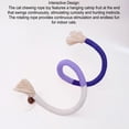thumbnail image 4 of 5Pcs Kitten Teething Chew Toy Rope, Interactive Catnip Cat Chew Rope Toy Relieves Stress Chew Rope Toy for Home Indoor Cat, 4 of 7