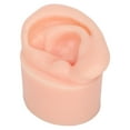 thumbnail image 1 of Silicone Ear Model, Human Skin Simulation Practice Ear Model, Long Ear Canal Reusable Soft Silicone Flexible Model for Jewelry Display, Earring Studs, Teaching, 1 of 8