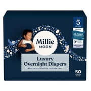 Millie Moon Overnight Diapers, Size 5, 50 Count (Select for More Options)