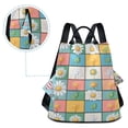 thumbnail image 5 of FORMRS Women's Travel Backpack Purse Anti-Theft Hidden Pockets Casual Shoulder Bag, Daisy Mosaic, 5 of 7