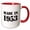 Red/White, variant on 3drose, Made in 1953 - Funny Birthday Birth Year Text - Fun Black Bday Stamp with Year You Were Born - Humor, 11oz Mug