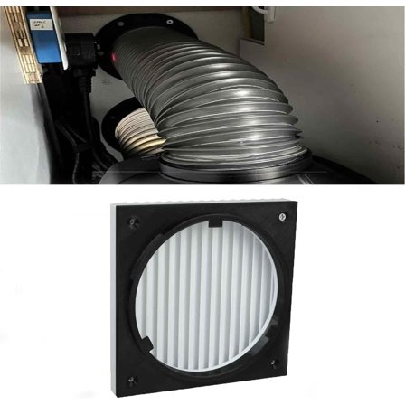 Air Vent kit for Ecoflow Wave 3/Wave2 Ventilation System Black