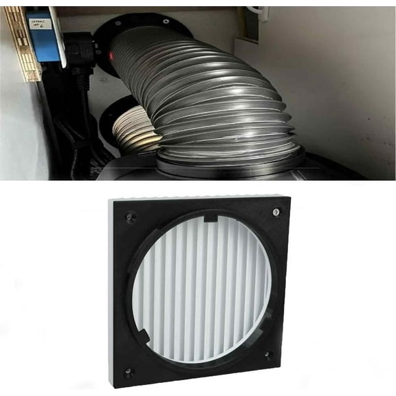 Air Vent kit for Ecoflow Wave 3/Wave2 Ventilation System Black