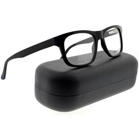 Gant GA3157-001-53 Rectangle Men’s Black Frame Clear Lens Genuine Eyeglasses NWT