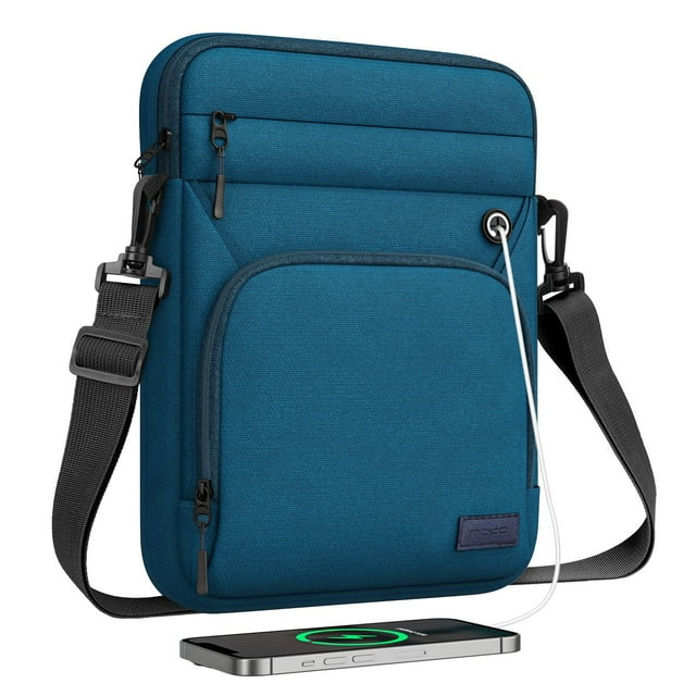 Funda para tablet MoKo de 9 a 11 pulgadas para iPad Air M3, color azul pavo real