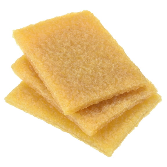 Uxcell Residue Eraser Rubber Eraser, 20 Pack 70x50x7mm Rectangle Remover Cleaning for Removing Adhesive, Yellow
