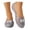Grey, variant on HOWPAY Sandals for Women Hollow out on Closed Toe Non- Ballet Flats Casual Comfortable Summer Vacation Beach Clear Jelly Shoes Black 37