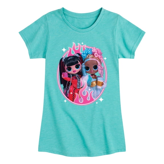 LOL OMG! Fashion Dolls - Sweet & Spicy Babes - Toddler & Youth Girls Short Sleeve Graphic T-Shirt