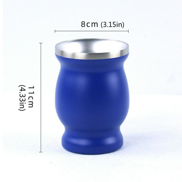 JJKBVCLO Stainless Steel Mini Lightweight Handy Gift Cup Multi Functional Practical Mate Tea Cup