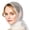 White, variant on Romantics Polyester Bridal Veil With Intricate Lace Pattern Beautifully Crafts