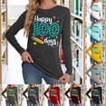 thumbnail image 2 of YUEHUA 100 Days of School Shirt for Women Teacher Graphic Long Sleeve Tshirt School Days Tee Tops, 2 of 6