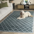 thumbnail image 5 of SAFAVIEH Arizona Shevon Trellis Polyester Machine Washable Area Rug, Green, 8' x 10', 5 of 13