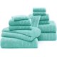 thumbnail image 3 of Casa Platino Juego de Toallas de Baño de 12 Piezas - Incluye 4 Toallas de Baño Grandes, 4 Toallas de Mano y 4 Paños - Toallas de Baño de Algodón Suave y Absorbente - Cielo Aguamarina, 3 of 7