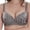 Grey, variant on Full Figure Lace Underwire Everyday Comfort Lift Support T Shirt Bra for Plus Size Women Push Up Full Coverage Seamless Styling Construction, 100D, Pink