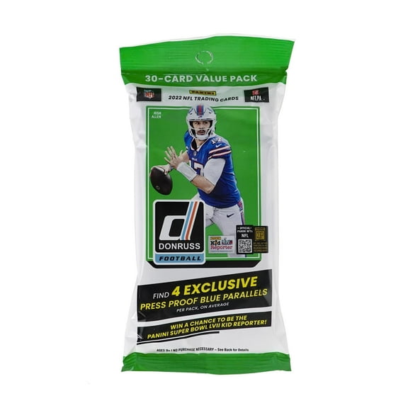 22 PANINI DONRUSS FOOTBALL FAT PACK