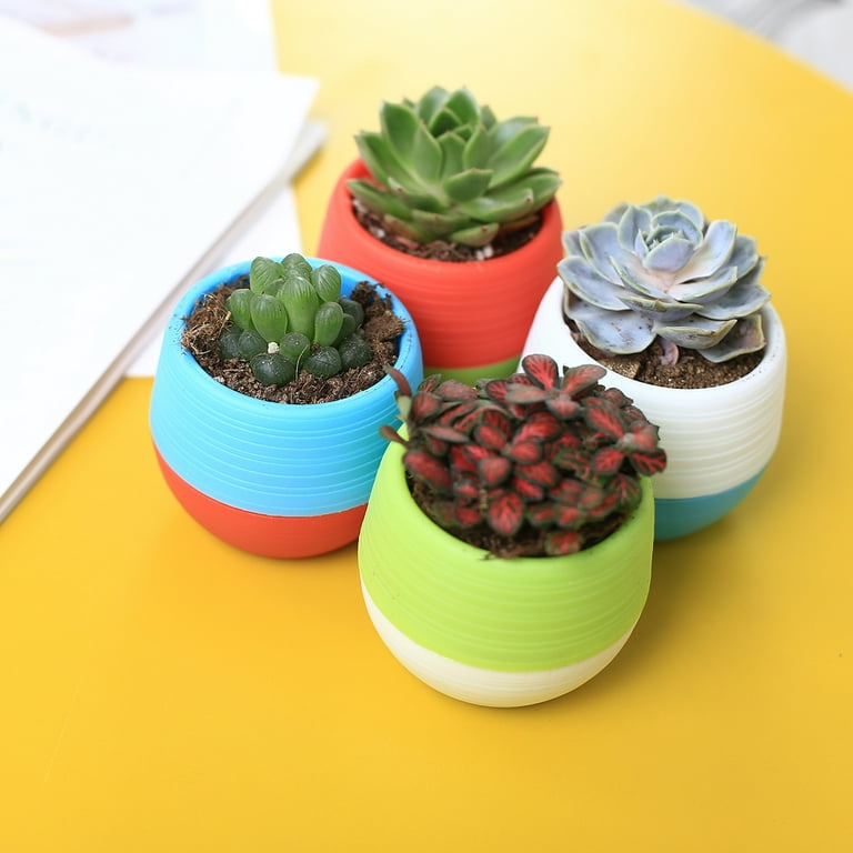 15 Pack Succulent Planter Pots 3 inches with Water Drainage Saucers for Window Plants Decoration 15 Pack Succulent Planter Pots 3 inches with Water Drainage Saucers for Window Plants Decoration
