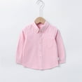 thumbnail image 2 of Girls Button Down Shirts Boys Formal Outfit Boys Pink Dress Shirt Boys Suit Size 5-6 Years Boys Girls Fashion, 2 of 4
