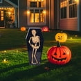 thumbnail image 6 of Halloween Animated Dancing Coffin Skeleton Prop for Party Decorations with Motion Activated Sound Effects and LED Lights, 6 of 6