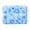 Blue snowflakes, variant on Dog Cooling Mat,2026 New Washable Summer Cooling Pad,Portable Pet Coolings Pad for Dogs Cats,Sleeping Mat for Home Outdoor Keep Cooling,white lines
