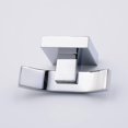 thumbnail image 4 of Bathroom Towel Hooks Robe Hook Double Robe Hooks, Polished Chrome Finish, 2 Pack Hy, 4 of 5