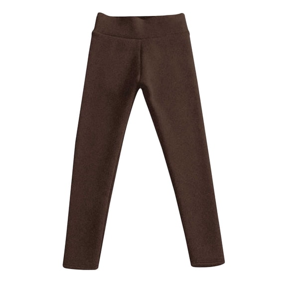 Ahabrexf Leggings for Women, Print Warm Winter Tight Thick Velvet Wool Blend Pants and Trousers