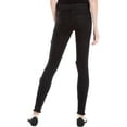 thumbnail image 2 of Max Studio London Womens Distressed Skinny Fit Jeans, Black, 30 Regular, 2 of 4